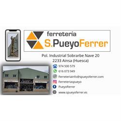Horario de apertura Ferreterías Pueyo Ferrer, Aínsa