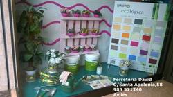 Horario de apertura Ferretería David, Avilés