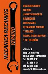 Horario de apertura Verauto 2010, S.l., Gavà