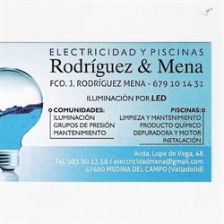 Horario de apertura Electricidad Rodríguez Mena, Medina del Campo