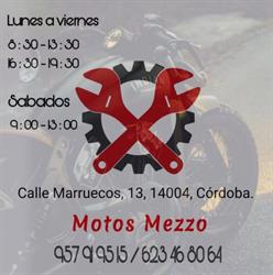 Horario de apertura Motos Mezzo, Córdoba