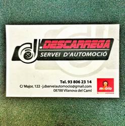 Horario de apertura J. Descarrega Servei D´Automoció, Vilanova del Camí