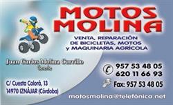 Horario de apertura Motos Molina, Iznájar