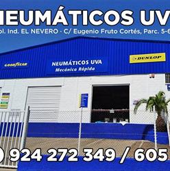 Horario de apertura Neumáticos UVA S.L., Badajoz