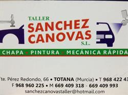 Horario de apertura Taller Sánchez Cánovas, Totana