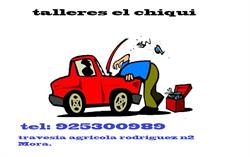Horario de apertura Talleres El Chiqui S.L., Mora
