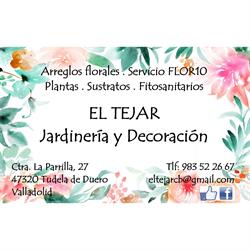 Horario de apertura Floristería El Tejar, Tudela de Duero
