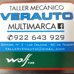Horario de apertura Taller Verauto, Santa Cruz de Tenerife