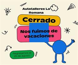 Horario de apertura Autotalleres La Romana S.l., 