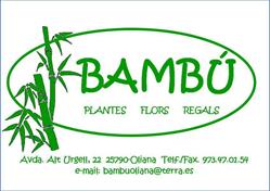 Horario de apertura Floristería Bambú, Oliana