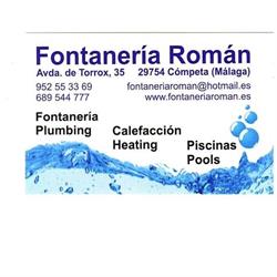 Horario de apertura Fontanería Román, Cómpeta