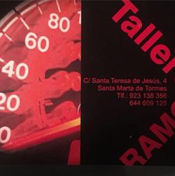 Horario de apertura Talleres Ramos, Santa Marta de Tormes