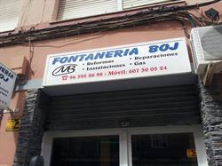 Fontaneria Boj en Valencia (Quatre Carreres) - Horario de apertura