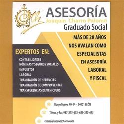 Horario de apertura Asesoría Joaquín Charro, León