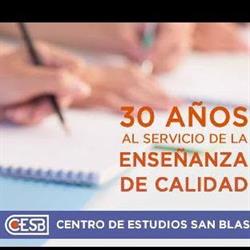Horario de apertura Centro de Estudios San Blas, Alicante