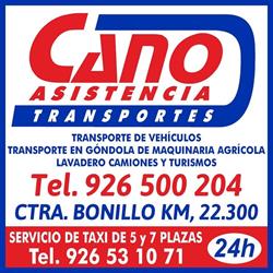 Horario de apertura Asistencia y Transportes Cano S.l., Socuéllamos