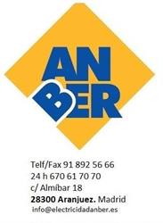 Horario de apertura Electricidad Anber Aranjuez, 