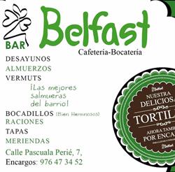 Horario de apertura Belfast, Zaragoza