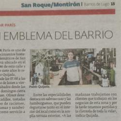 Horario de apertura Cafe Bar Paris, Lugo