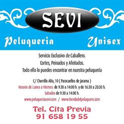Horario de apertura Peluqueria Sevi, Paracuellos de Jarama