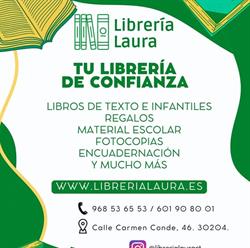 Horario de apertura Librería Papelería Laura, Cartagena