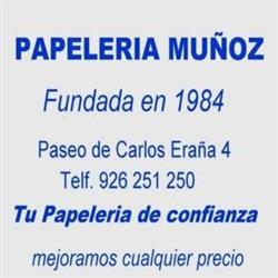 Horario de apertura Papeleria Muñoz, Ciudad Real