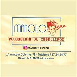 Horario de apertura Peluqueria de Caballeros Manolo, Almansa