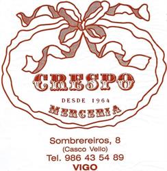 Horario de apertura Merceria Crespo, Vigo