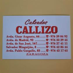 Calzados Callizo en Zaragoza (Casco Antiguo) - Horario de apertura