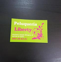 Horario de apertura Liberty Peluqueros, El Ejido