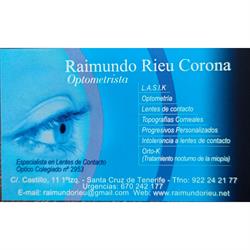 Horario de apertura Raimundo Rieu Corona, Santa Cruz de Tenerife