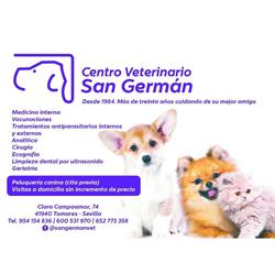 Horario de apertura Centro Veterinario San German, Tomares