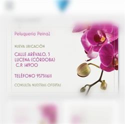 Horario de apertura Peina2, Lucena