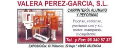 Horario de apertura Valera Perez Garcia S.L., Valencia