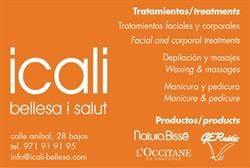 Horario de apertura Icali Bellesa i Salut, Palma de Mallorca