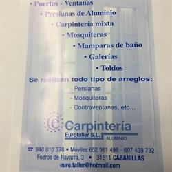 Horario de apertura Carpinteria Eurotaller S.L., Cabanillas