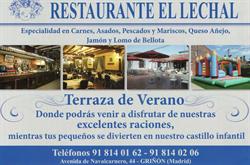 Horario de apertura Restaurante El Lechal, Griñon