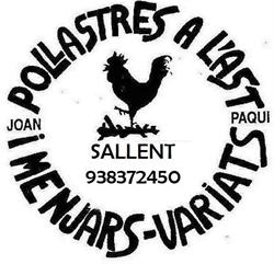 Horario de apertura Pollastres Alast Joan I Paqui, Sallent