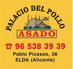 Horario de apertura Palacio del Pollo Asado, Elda