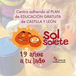 Horario de apertura Centro Infantil Sol Solete, Zaratán