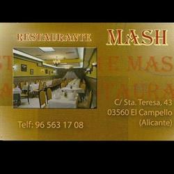Horario de apertura Restaurante Mash, El Campello