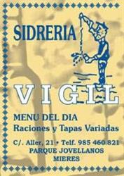 Horario de apertura Sidreria Vigil, Mieres