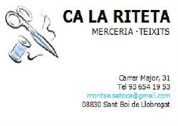 Horario de apertura Ca la Riteta, Sant Boi de Llobregat