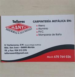 Horario de apertura Talleres Santi, Mérida