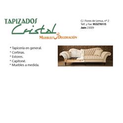 Horario de apertura Tapizados Cristal, Jaén