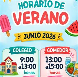 Horario de apertura CEIP José Prat García, Albacete