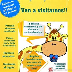 Escuela Infantil La Jirafa en Sevilla (Cerro-Amate) - Horario de apertura