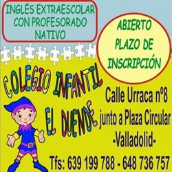 Horario de apertura Colegio Infantil El Duende, Valladolid