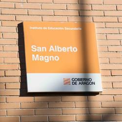 Horario de apertura Instituto de Educacion Secundaria San Alberto Magno, Sabiñanigo