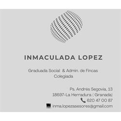 Horario de apertura Inmaculada López Bustos, Almuñecar